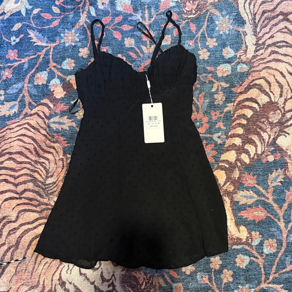 Elegant Black Mini Dress